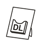 Stojaki na ulotki DL