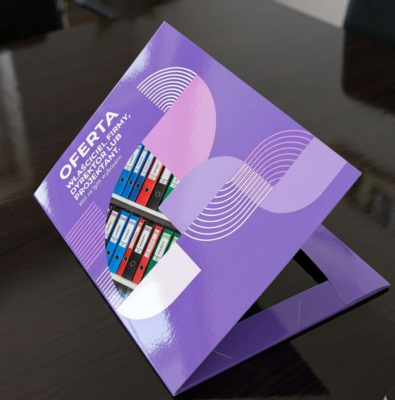 teczki ofertowe firmowe reklamowe