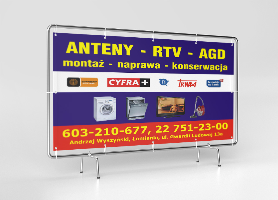 banery reklamowe powlekane